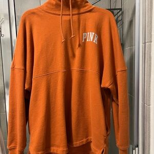 PINK Victoria's Secret Orange Hoodie
